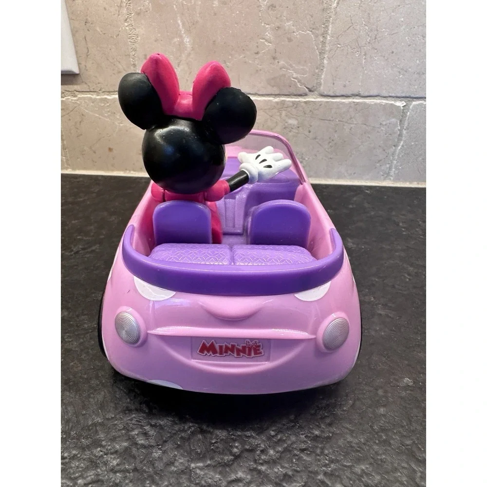 Jada Disney Minnie Mouse RC Roadster Car Only No Remote Untested 2.4GHz